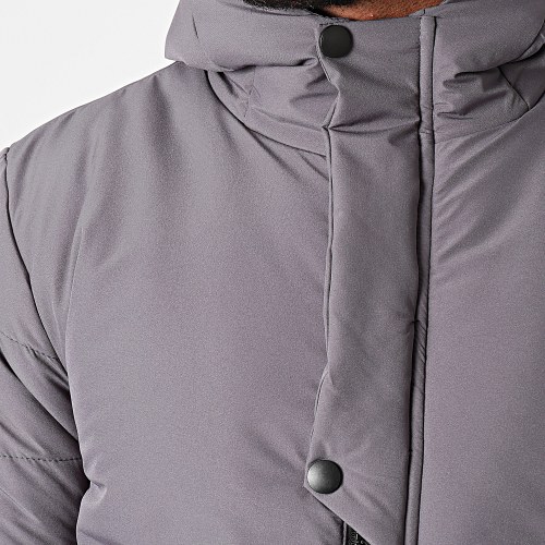 Parka Capuche 116 Gris Souris
