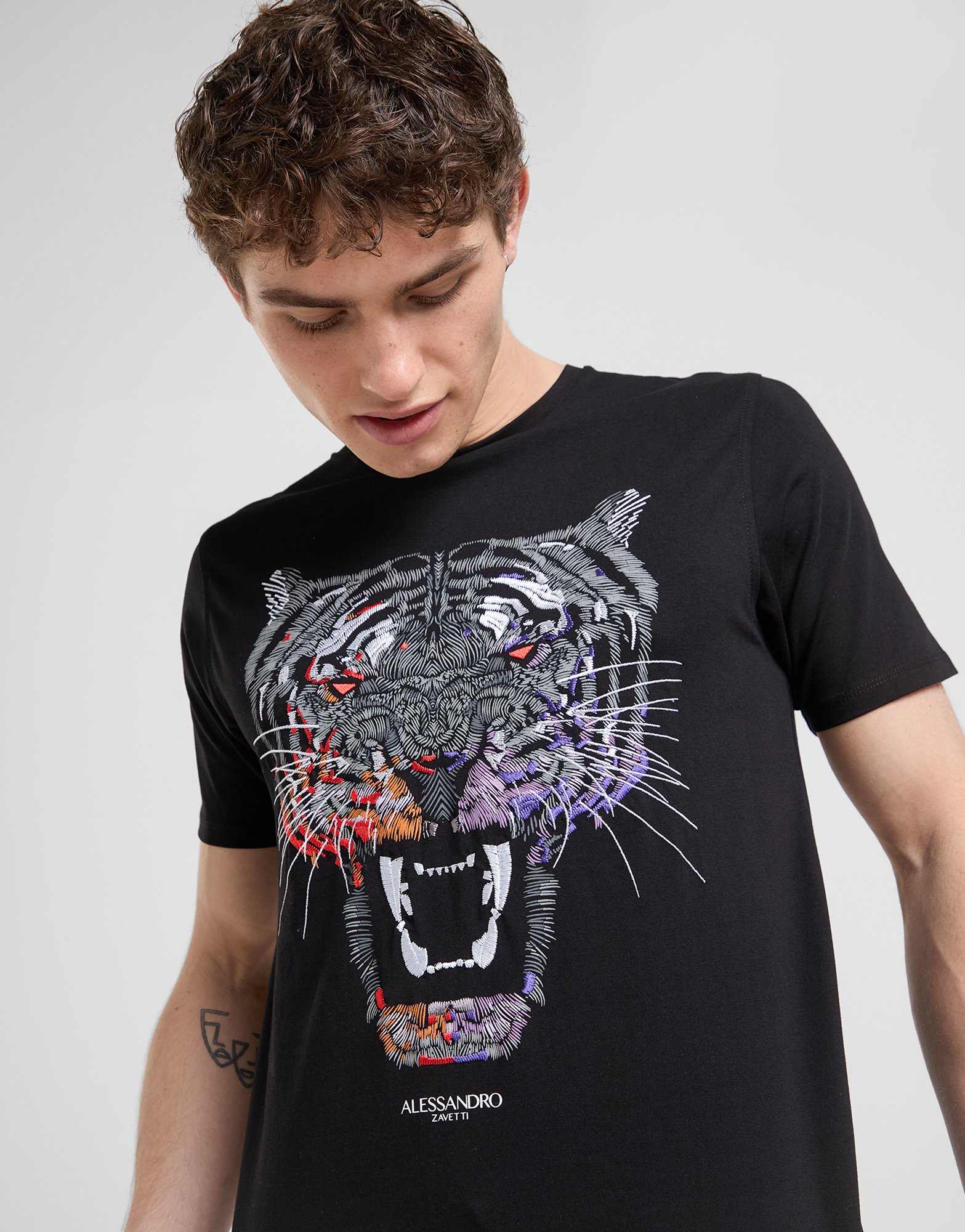 Alessandro Zavetti T-shirt Growler Homme