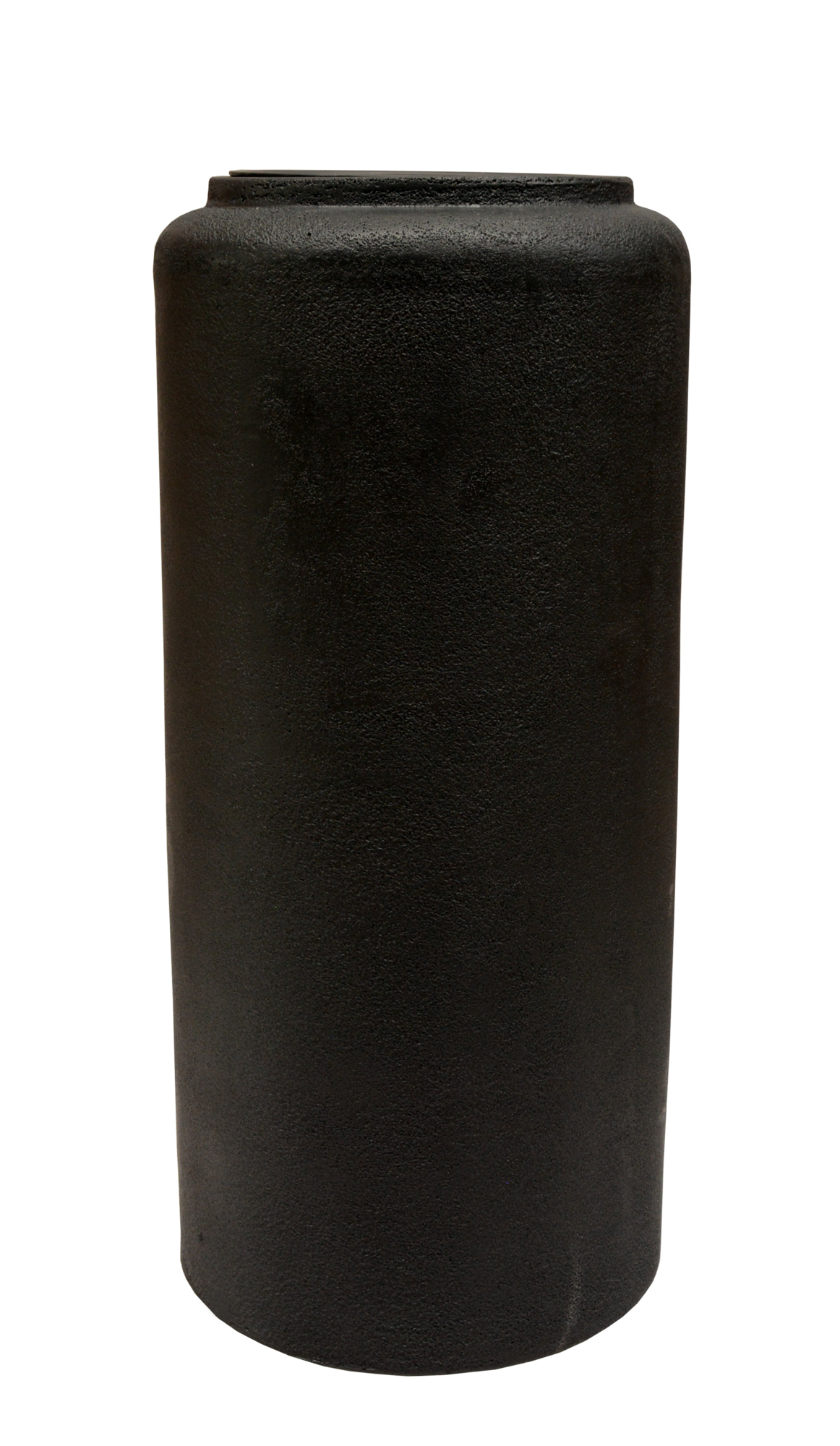 Plantenpot Horsens M rough black Ø37 x H80 cm