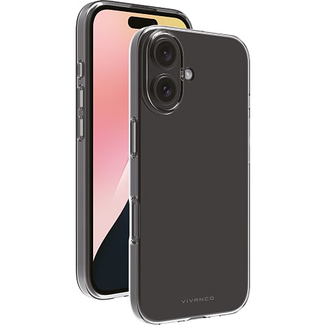 Vivanco iPhone 16 cover – transparent