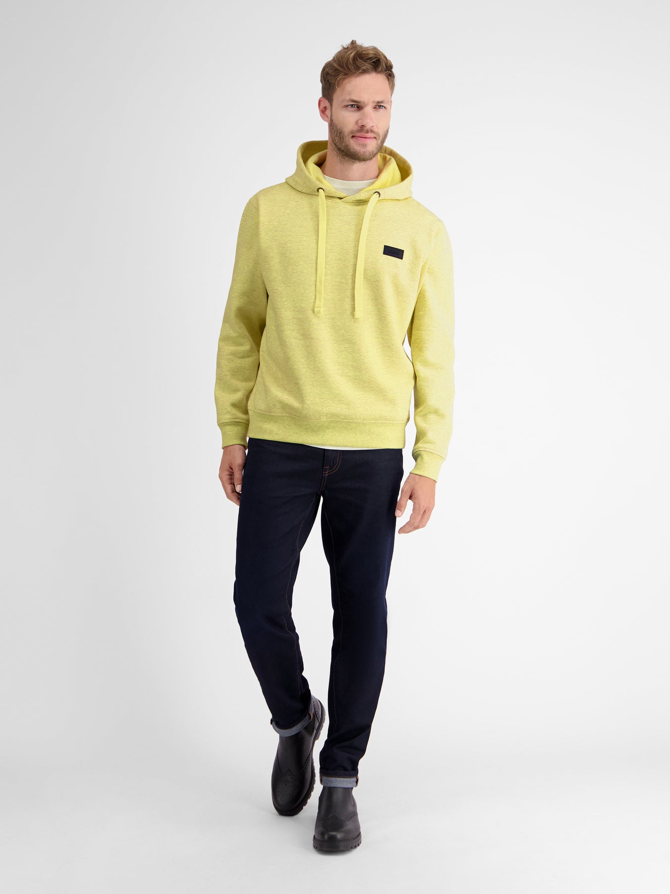 Sweat-Hoodie in weicher Strukturqualität