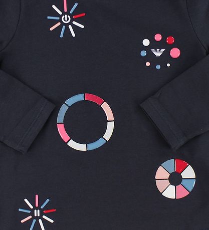 Emporio Armani Pullover - Navy m. Muster