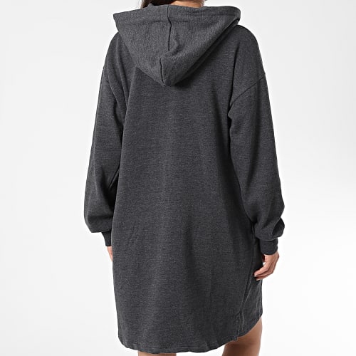 Robe Sweat Capuche Femme JW22 Gris Chiné