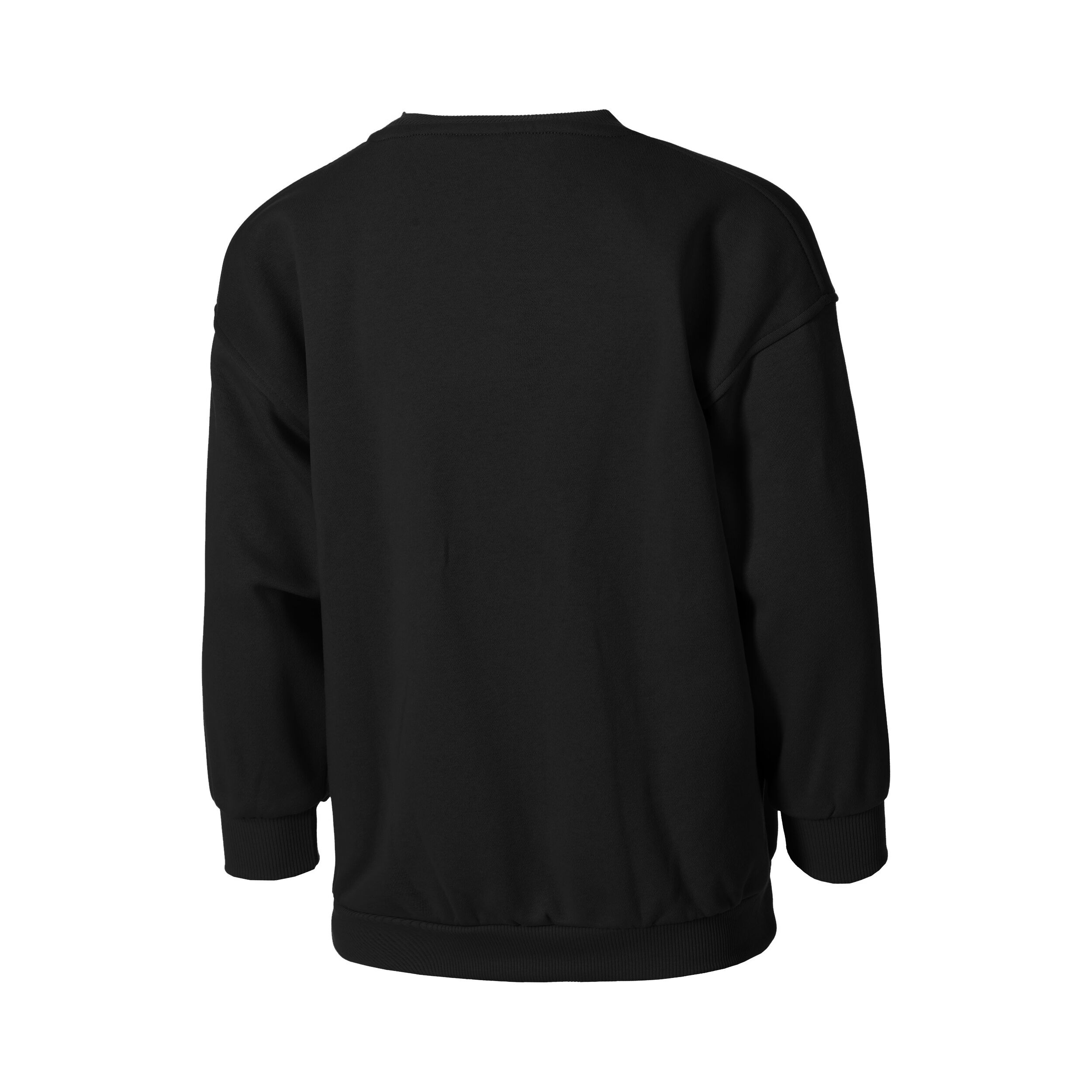 Nike Club Fleece Oversized Crew Sweat-shirt Filles - Noir