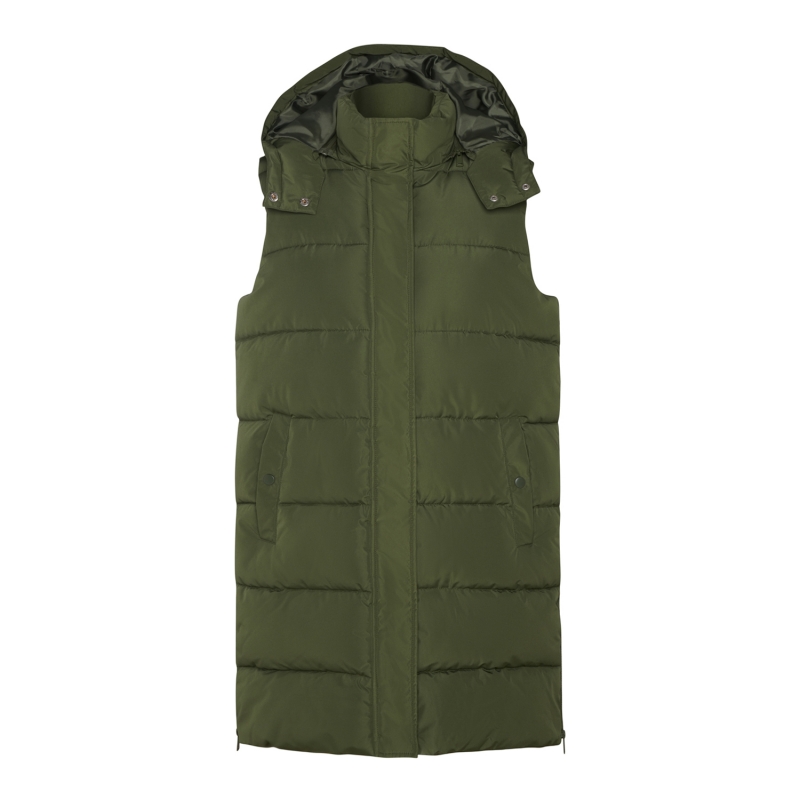 Roly CC5076 - REINE Gilet rembourré pour femmes avec capuche amovible
