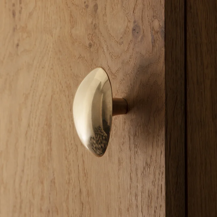 Ferm Living - Wandhaken Lemon, Messing