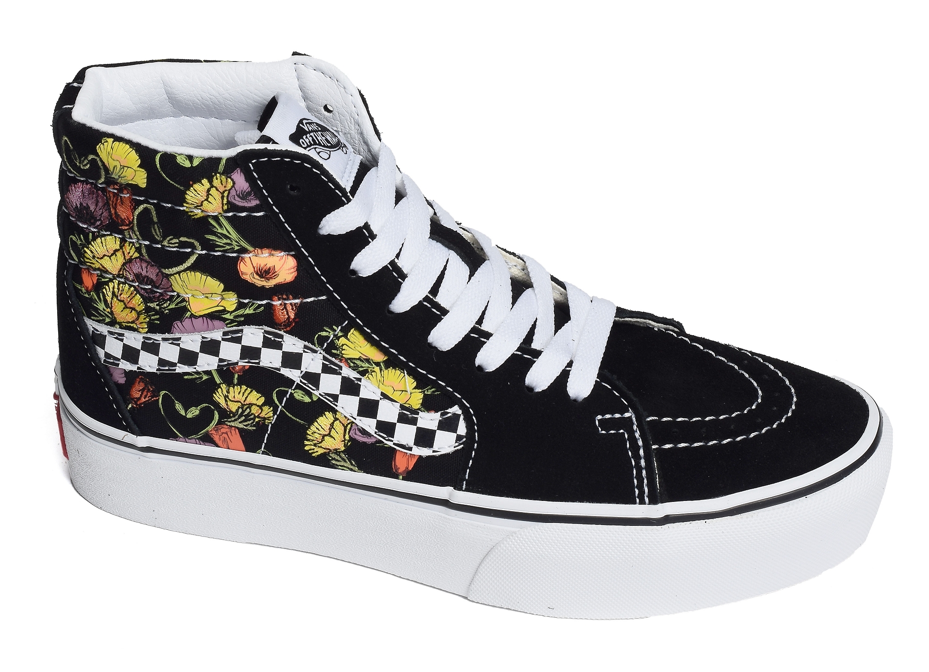Ua sk8 hi platform fleurs