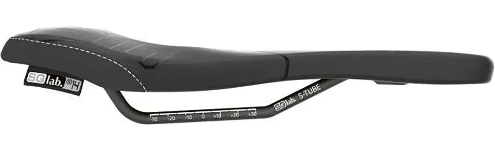 SQlab 611 Ergowave S-Tube Fietszadel Zwart