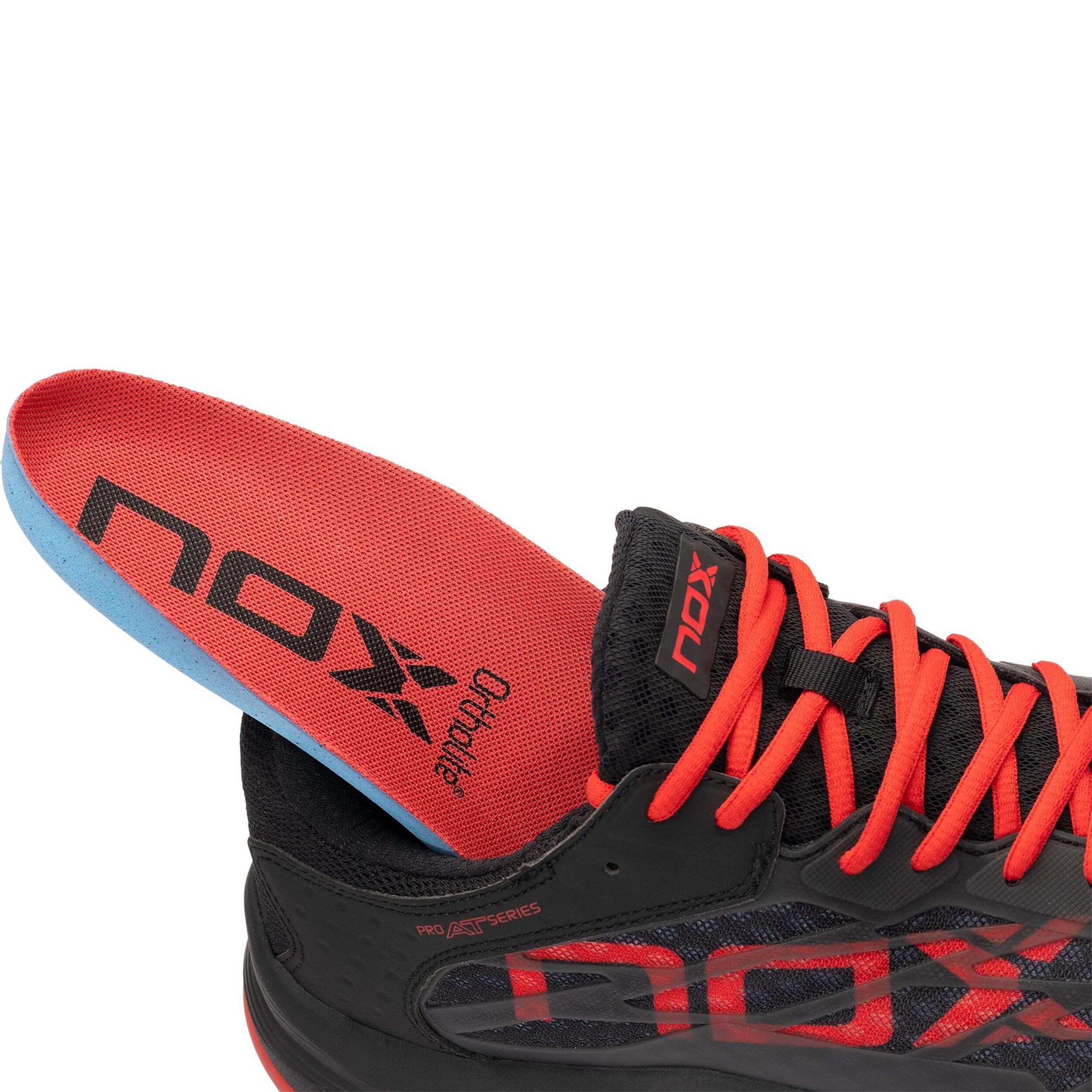 NOX AT10 Lux Hommes - Noir , Rouge