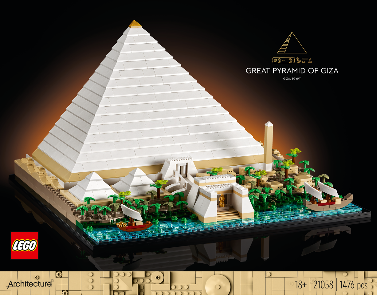LEGO Architecture - Den store pyramide i Giza (21058)