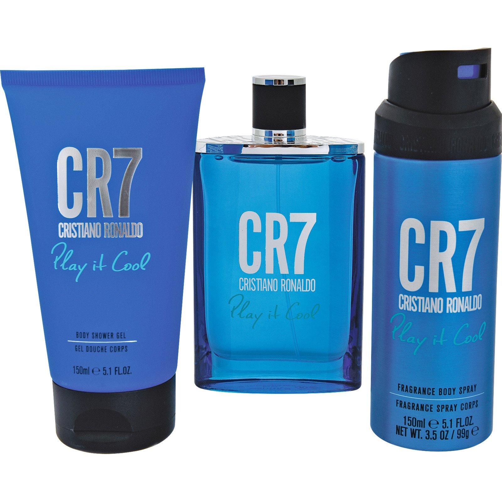 CR7 Cristiano Ronaldo Play it Cool Duftset, 3-teilig