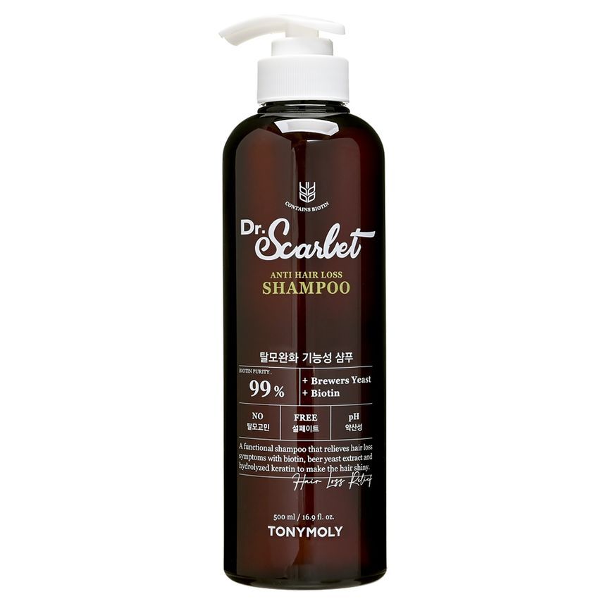 TONYMOLY - Dr. Scarlet Anti-haaruitval shampoo