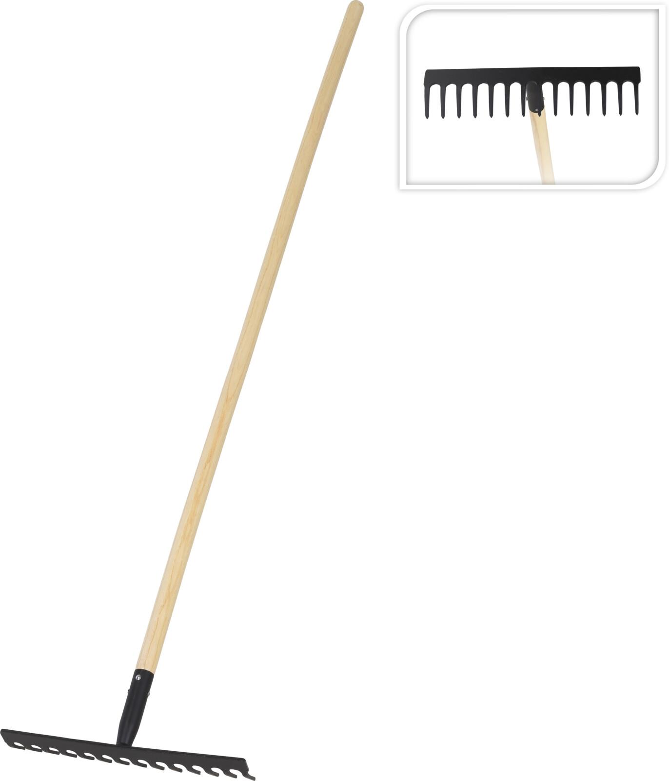 RATEAU 143CM ACIER BOIS NOIR