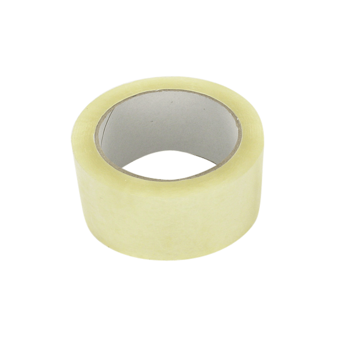 6 rollen dozen sluit tape PP, 50mm, 66m, transparant