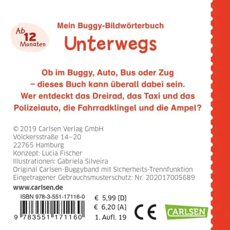 Carlsen Verlag Buggy-Bücher: Mein Buggy-Bildwörterbuch: Unterwegs