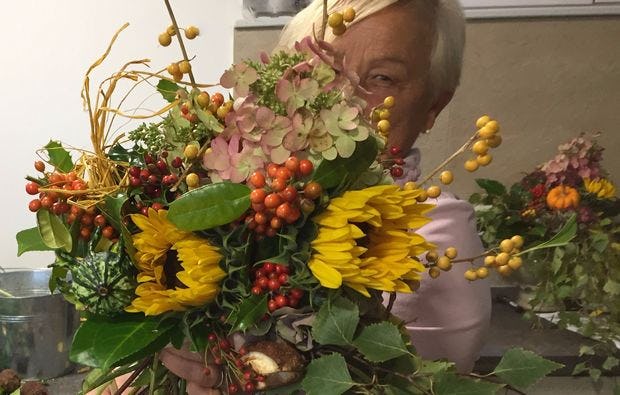 Floristikkurs in Leonberg als blumiges Geschenk