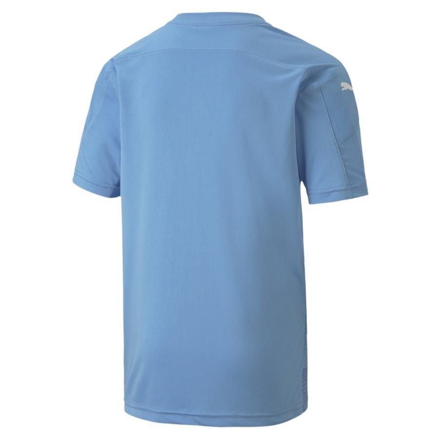 PUMA Maillot teamFINAL 21 Graphic - Bleu Clair Enfant