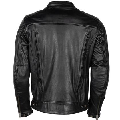 Blouson Helstons VENTO AIR CUIR RAG - Noir