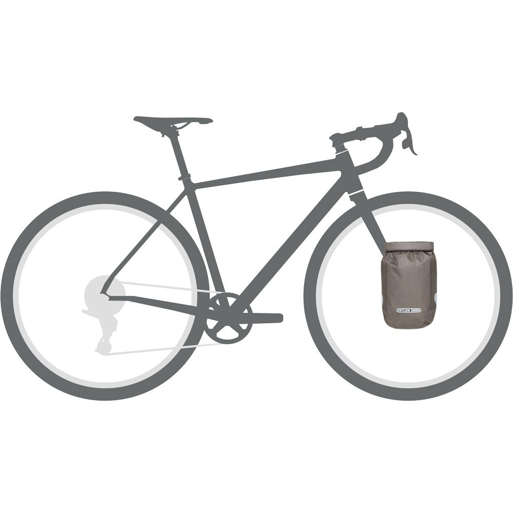 Ortlieb Fork-Pack 4,1l Fahrradtasche dark sand