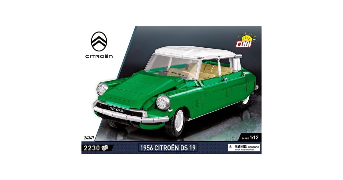 COBICitroen DS 19 1956 Constructiespeelgoed  (Schaal 1:12)