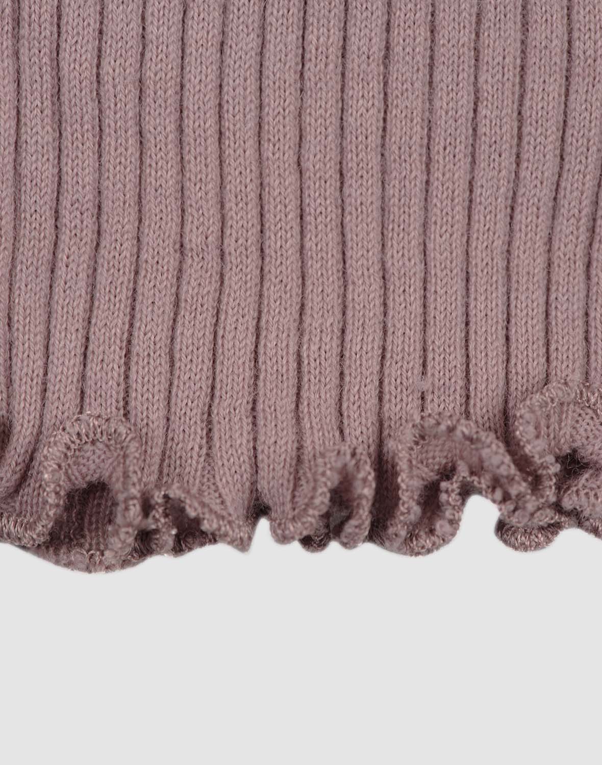 Legging met ruches van merinowol voor kinderen