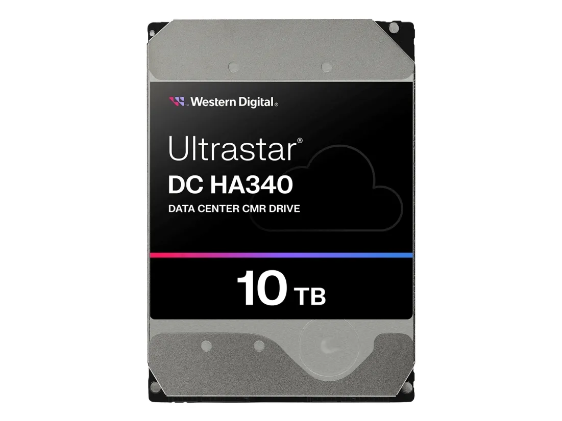 WD Ultrastar DC HA340 WUS721210BLE6L4 - Harddisk - Data Center - 10 TB - intern - 3.5