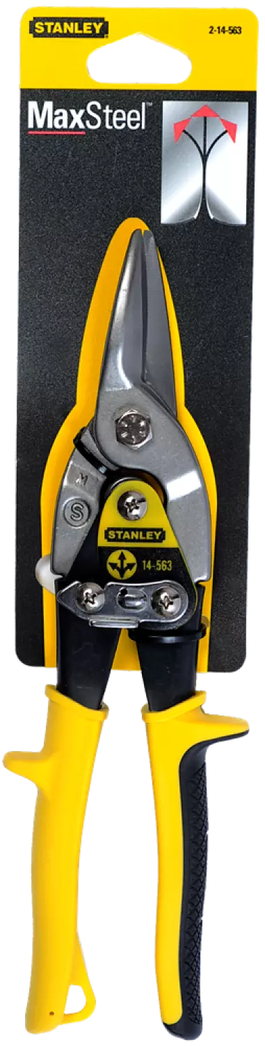Stanley 2-14-563 FatMax Blikschaar zware bekken - Recht - 250mm - Geel