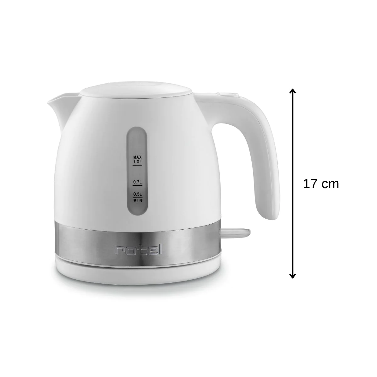 Bouilloire électrique inox sans fil 1 litre Rotel Rotel