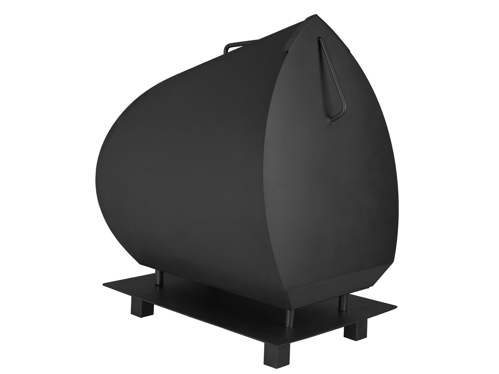 Magma RVS zwart tuinhaard set
