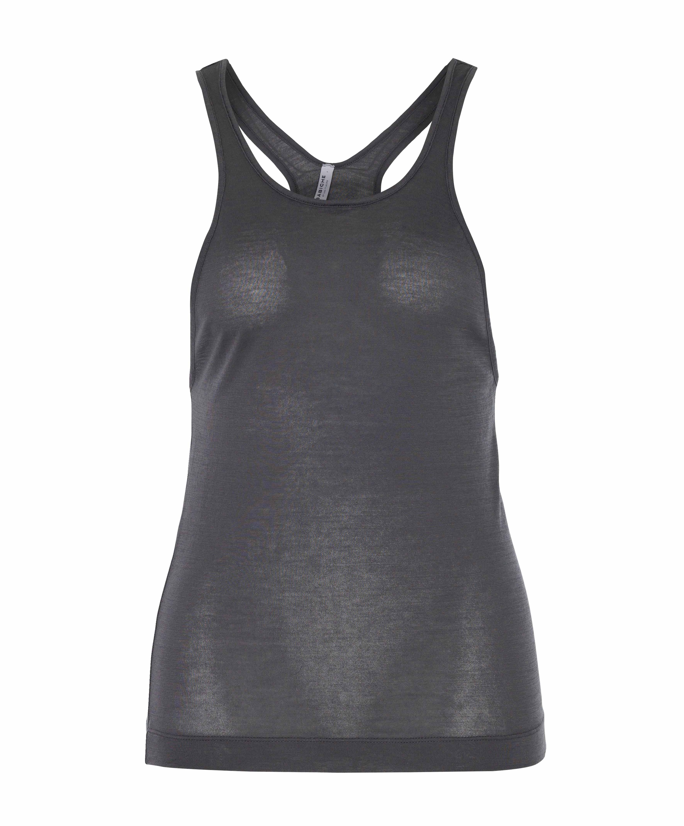 Babiche Dames top grijs