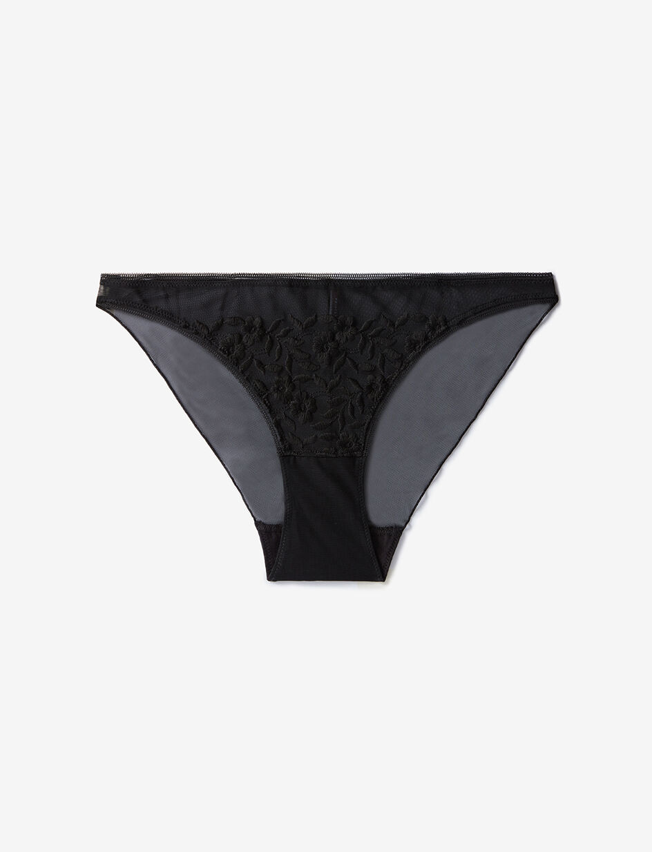 Culotte taille basse - noir