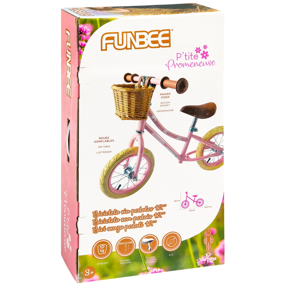 12-Zoll-Funbee-Laufrad mit Korb