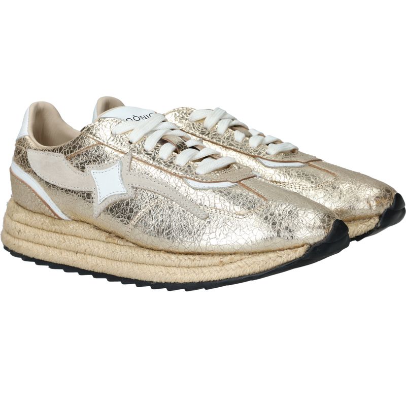 IQÔNIC Sneakers Goud Dames