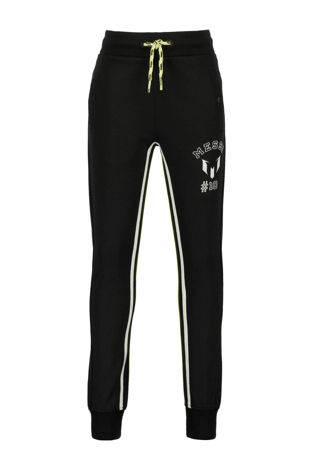 Vingino skinny joggingbroek Siquel met zijstreep zwart