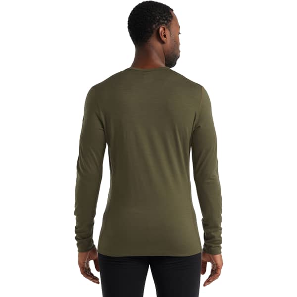 T-shirt thermique ICEBREAKER 200 OASIS LS CREWE TRAVEL DIARIES LODEN