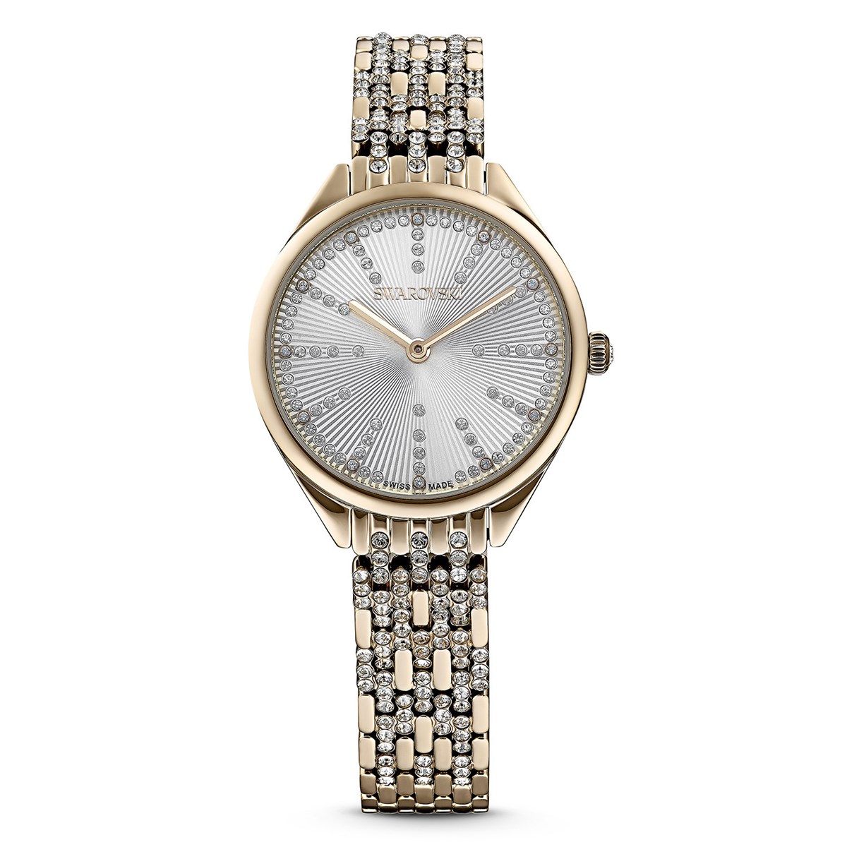 Montre Swarovski Attract dorée