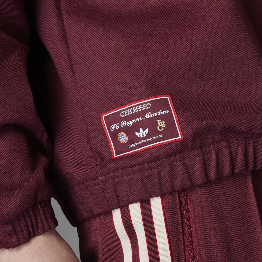 Bayern Munich Maillot Drill Top Terrace Icons - Shadow Red