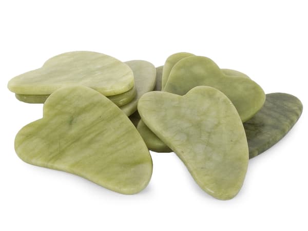 Gua Sha Sten / Jade Massage / Ansiktsmassage - Massera ansiktet