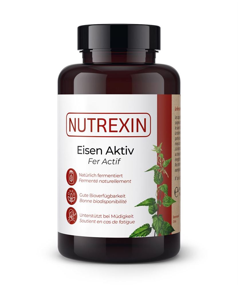 NUTREXIN Eisen-Aktiv<br>120 Stück, Dose, Kapsel