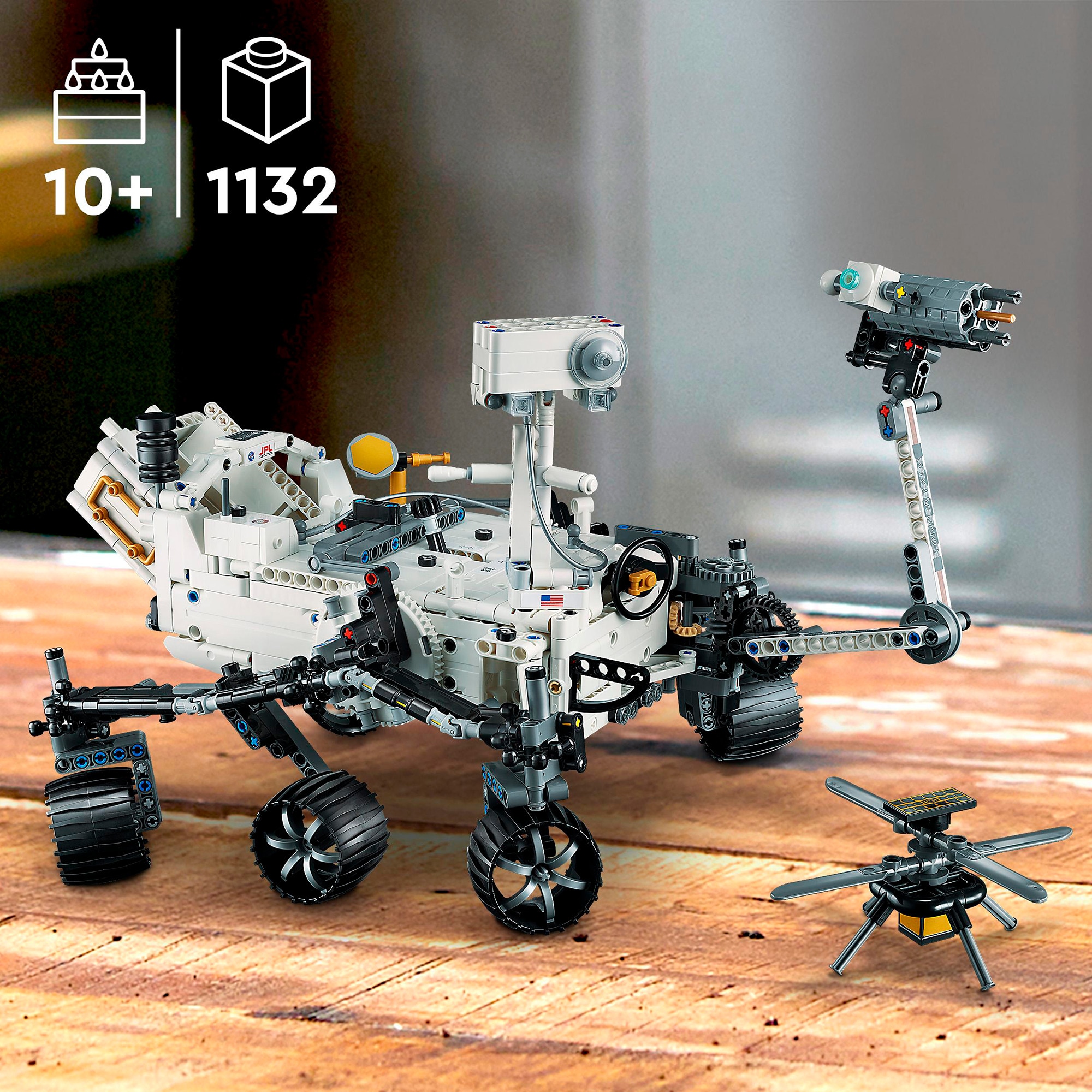 LEGO Konstruktionsspielzeug Technic NASA Mars-Rover Perseverance