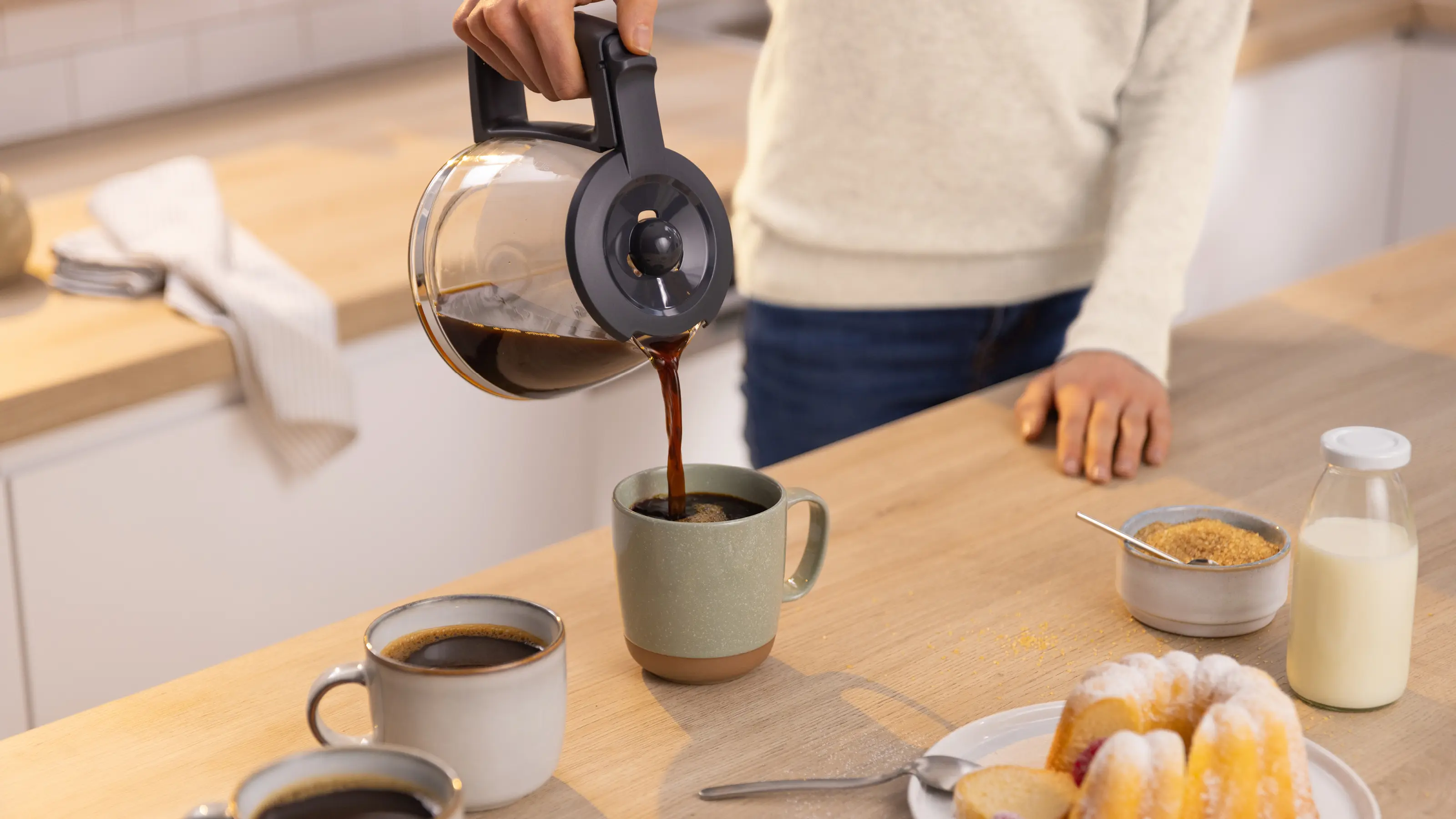 Koffiezetter MyMoment Wit TKA3M131