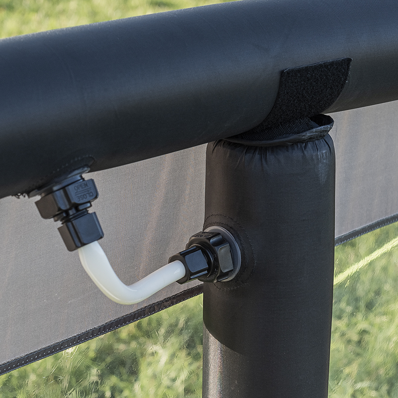 ProPlus 480 x 140 cm opblaasbaar windscherm