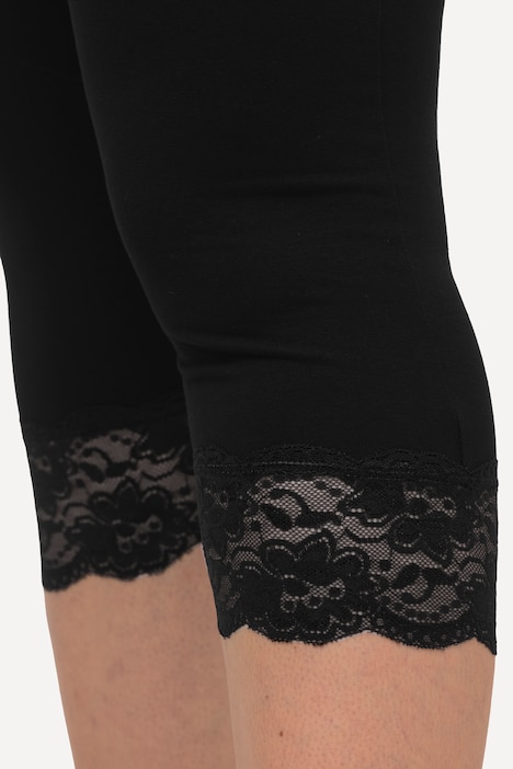 Capri, elastischer Spitzensaum, bis Gr. 66/68