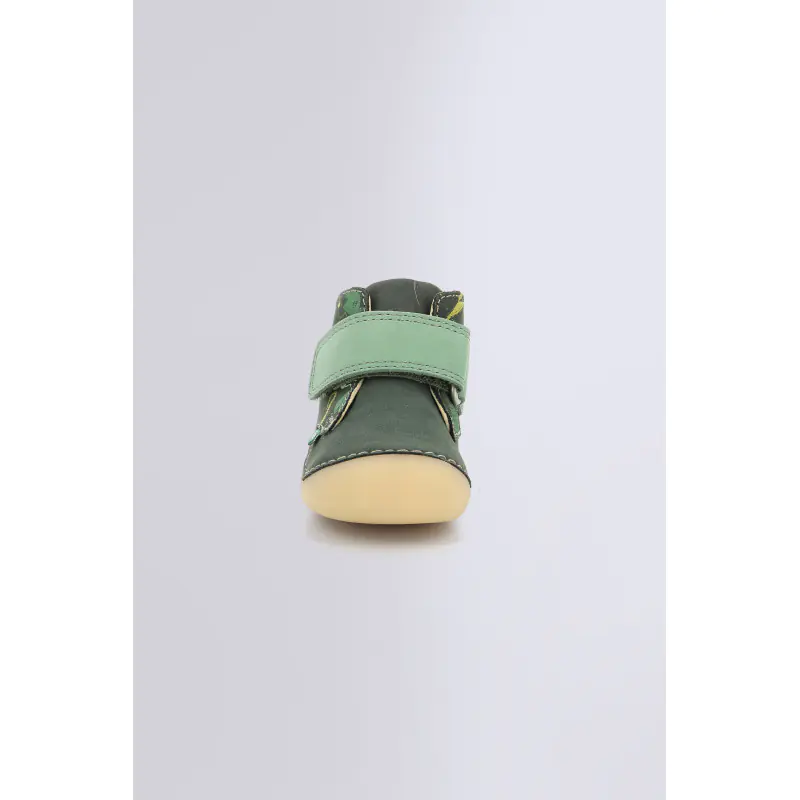 SABIO KAKI IMPRIME AQUATIC BOTTILLONS Cuir Garçon