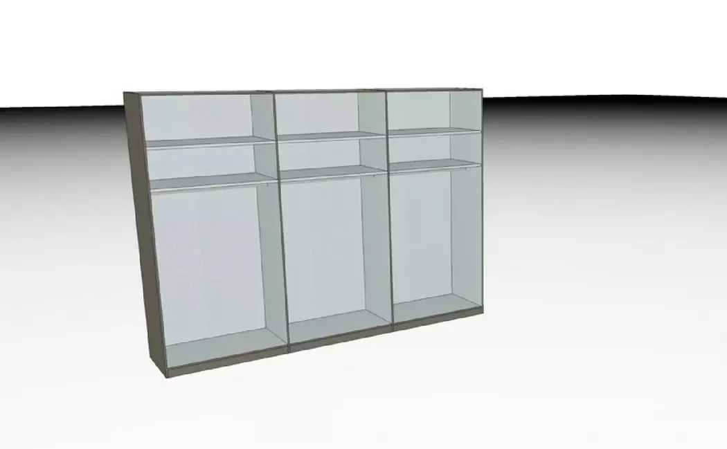 Kleiderschrank San Diego 300 x 216 cm