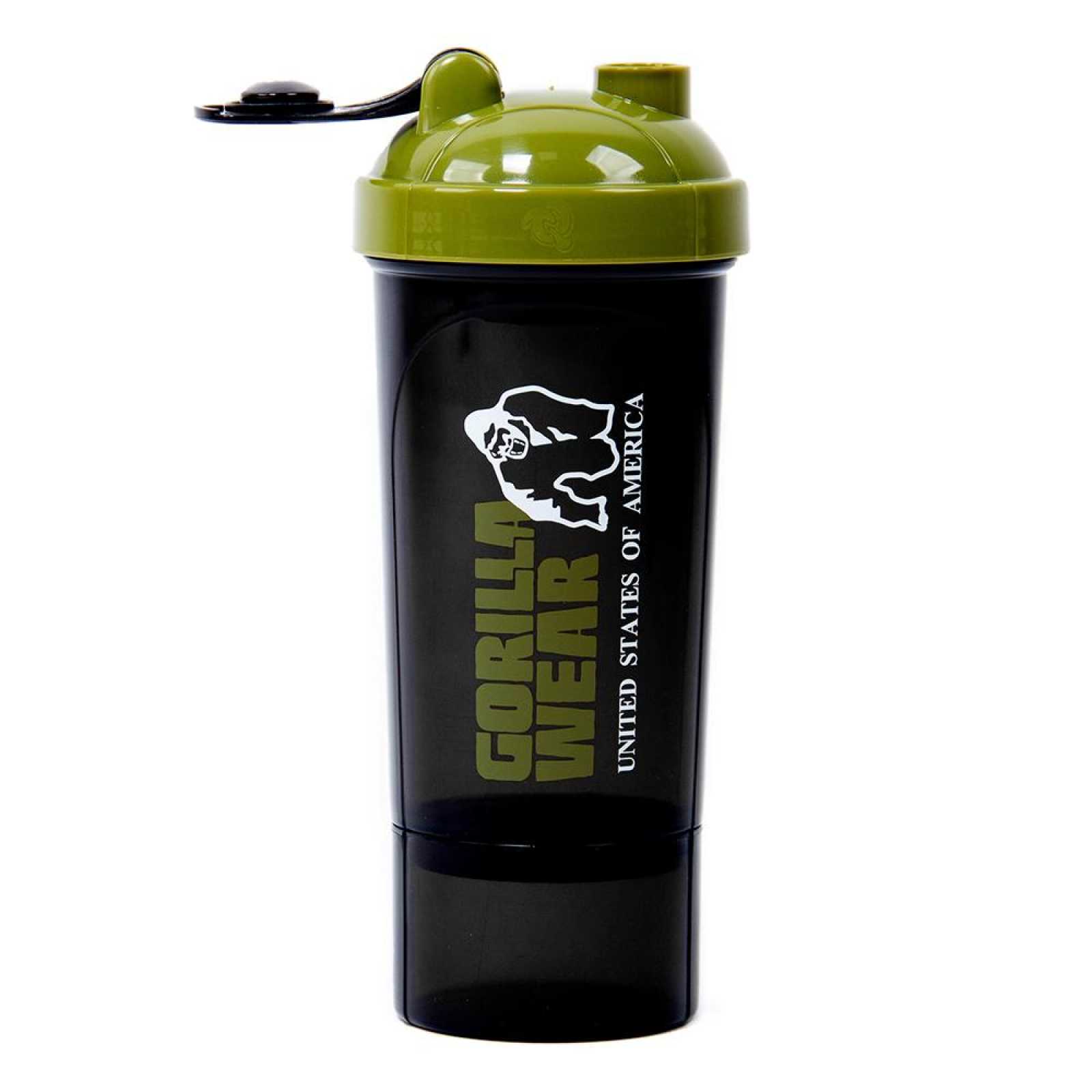 Gorilla Wear Shaker Compact Verde Preto