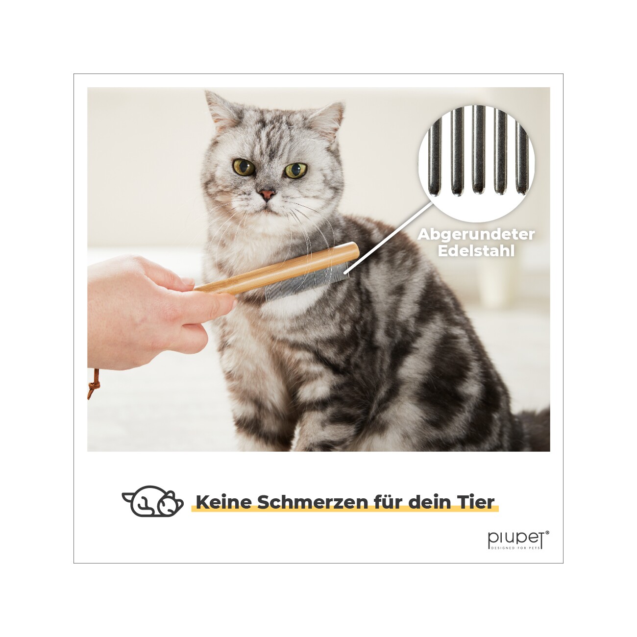 PIUPET Flohkamm