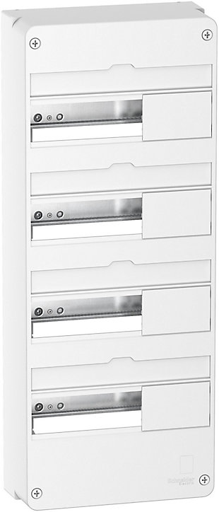 Tableau électrique 4 rangées - 52 modules Schneider Electric Resi9