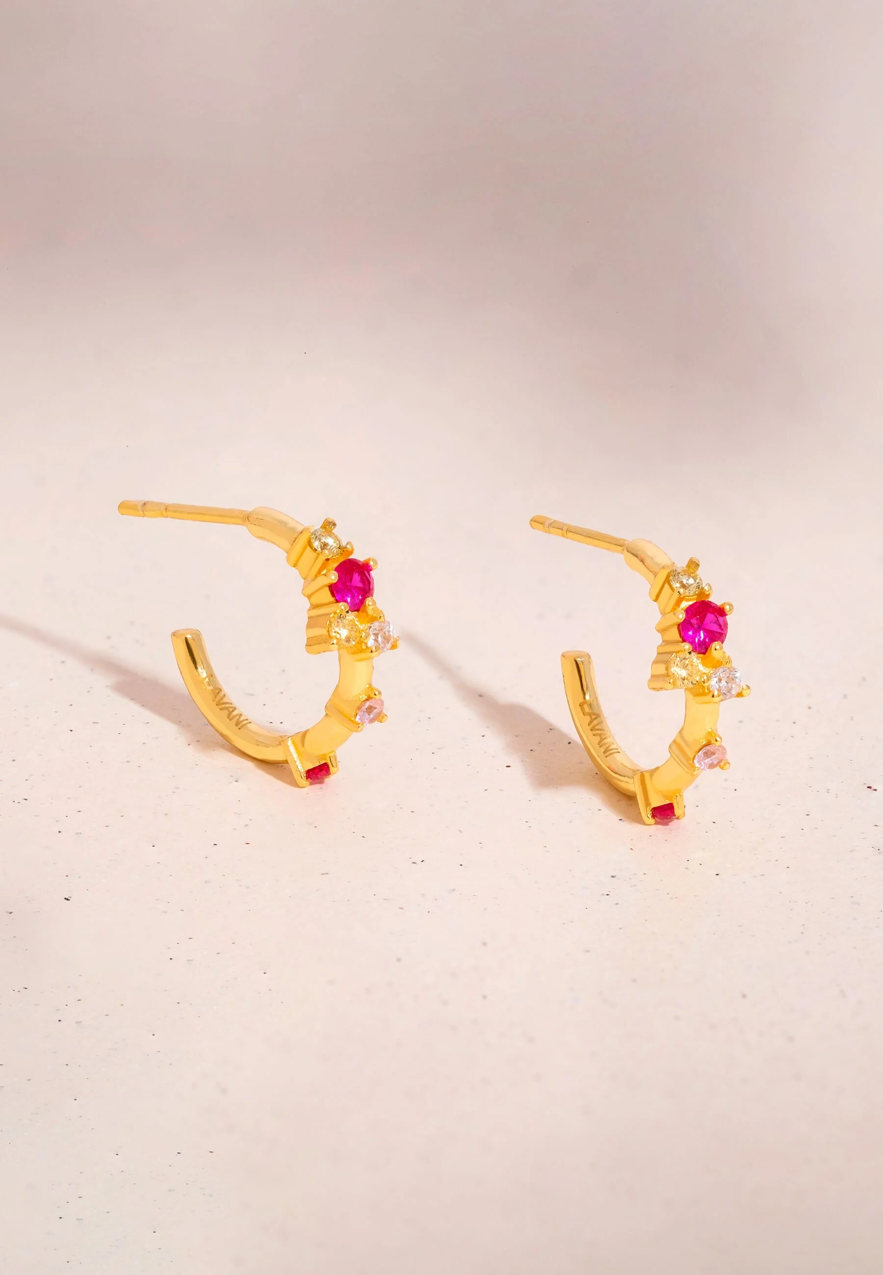 ORCHID - Mini-créoles | Rose