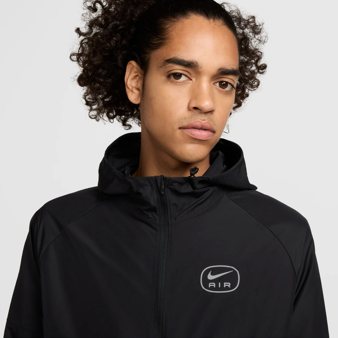 Nike Sportswear Air Trainingspak Full-Zip Woven Zwart Groen Zilver